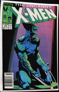 The Uncanny X-Men #234 Newsstand Edition (1988) X-Men