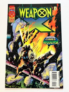 Weapon X Vol. 1 (1995) #1-4 Complete series NM Marvel Adam Kubert cover