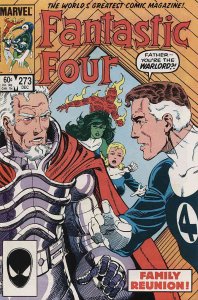 Fantastic Four (Vol. 1) #273 GD ; Marvel | low grade comic John Byrne Nathaniel 