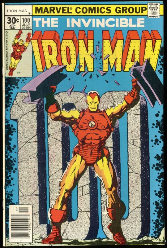 Iron Man #100 VF/NM 9.0