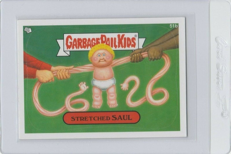 Garbage Pail Kids Stretched Saul 51b GPK 2012 Brand New Series 1 trading card 