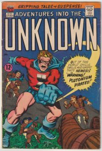 Adventures Into The Unknown #167 (Sep 1966, American Comic Group), VG (4.0)