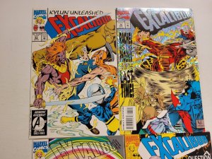 4 Excalibur Marvel Comic Books #63 66 69 75 51 TJ28