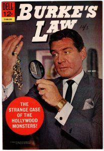 Burke's Law #3 (1965)  VF 8.0  Dell   Gene Barry photo cover