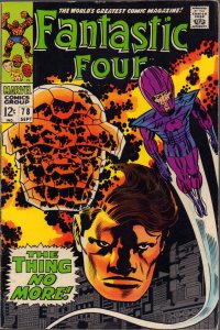 Fantastic Four #78 - Wizard App (6.0 / 6.5) 1968