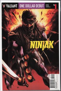 Ninjak #1 One Dollar Debut Cover (2016) Ninjak