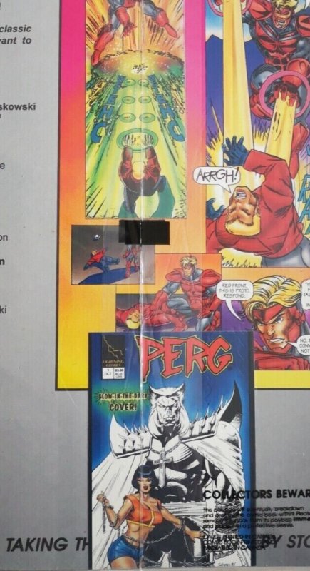 Judgment Day #2 Sealed with Card Lightning Comics 10/93 (VFNM 9.0/Stock Photo)