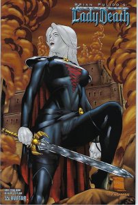 Medieval Lady Death # 2 War Worn Limited to 850 Variant Cover !!!  NM