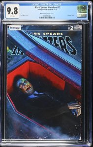 (2025) MARK SPEARS MONSTERS #2 3rd Print 1:20 Variant Cover CGC 9.8