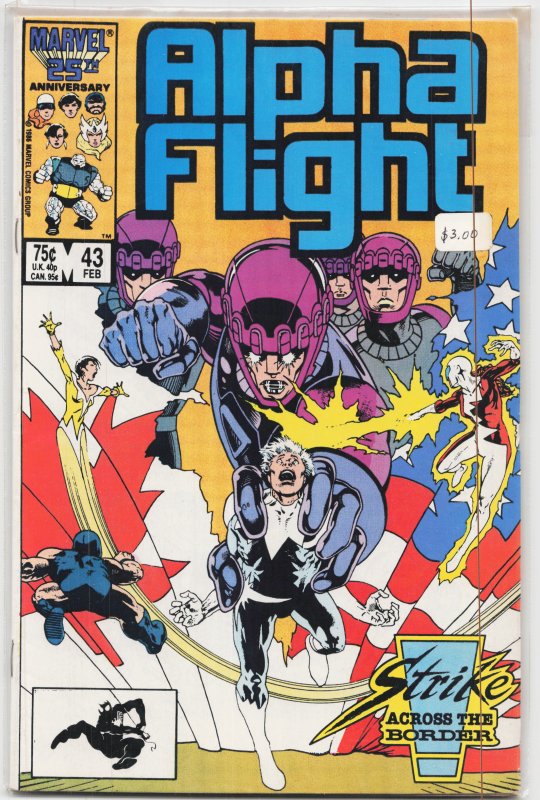 Alpha Flight #43 (1987) Alpha Flight