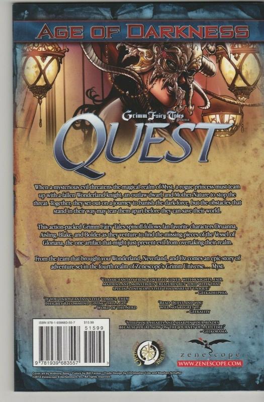 Quest Trade Paperback Grimm Fairy Tales GFT TPB Zenescope