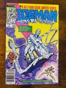 Iceman #1 Newsstand Edition (1984)