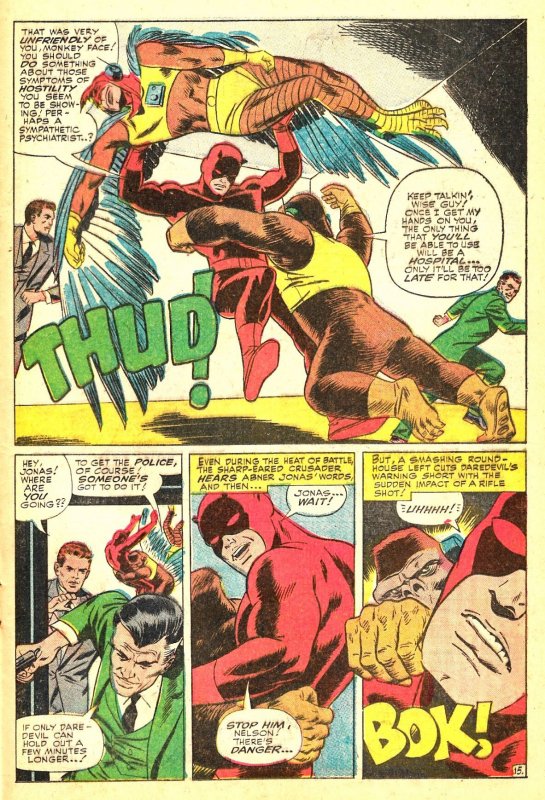 DAREDEVIL #11 (Dec1965) 5.5 FN-  ★ Last Wally Wood!  More of the Ani-Men!!