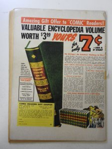 Red Ryder Comics #7 (1942) GD+ Condition 1 1/2 in cumulative spine split