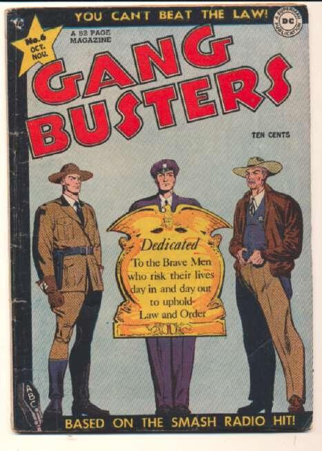 Gang Busters (1947 series) #6, VG+ (Actual scan)