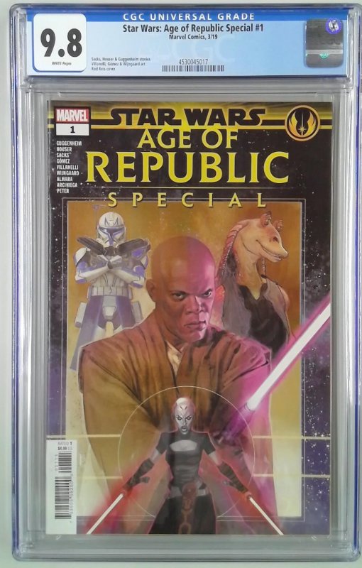 Star Wars Age of Republic Special 1 A (2018) CGC 9.8 (SLAB GRADE)