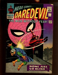 Daredevil #17 - 2nd App of the Masked Marauder! (4.5/5.0) 1966