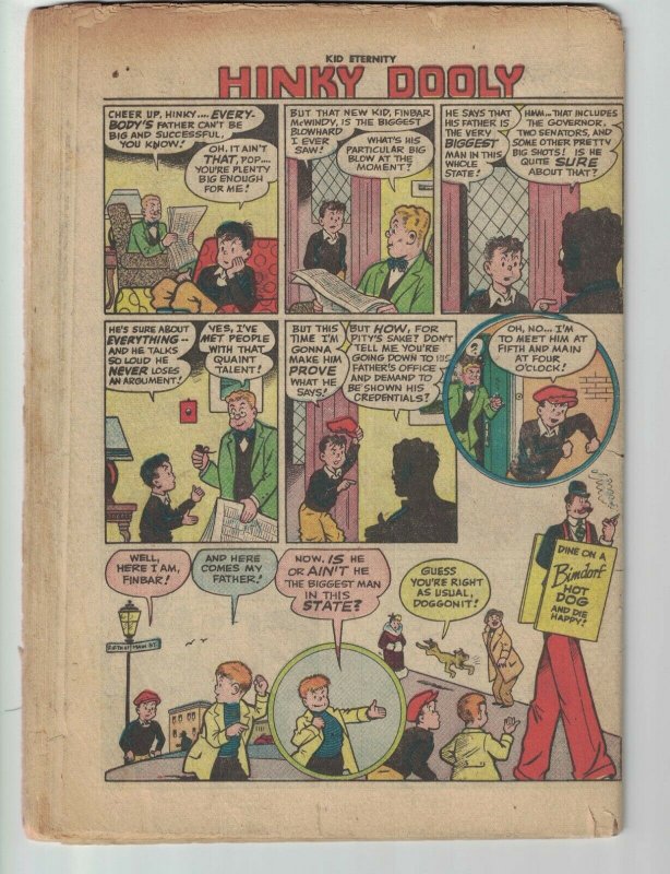 Kid Eternity #5 1st series - golden age superhero comic - Quality 1947