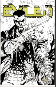 The Exiled (2023) #1 Tyler Kirkham Battle Damage Exclusive B&W Variant