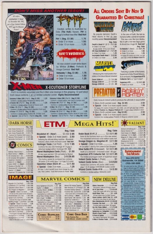 WildC.A.T.s: Covert Action Teams #2 (1992) [Key Issue] NEWSSTAND EDITION