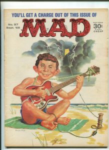 MAD #97 (6.5) PLAYING GUITAR COVER 1965