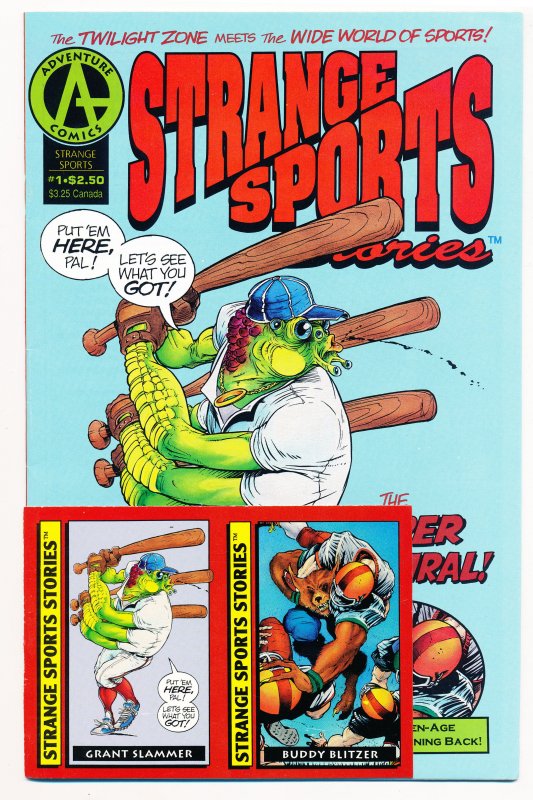 Strange Sports Stories (1992) #1-3 VG-NM Complete series