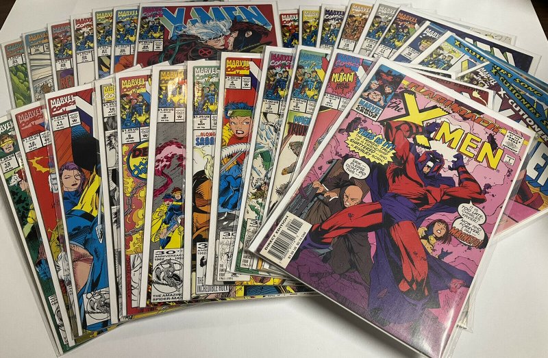 X-Men -1 1-4 6 8-24 26-275 With Annuals 90% Nm Near Mint Marvel 