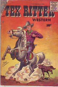 Tex Ritter Western #31 (Oct-55) FN Mid-Grade Tex Ritter