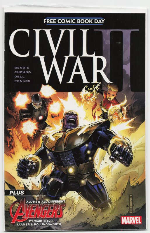 Free Comic Book Day 2016 (Civil War II) (2016) Captain Marvel