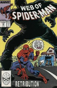 Web of Spider-Man #39 Marvel Comics June Jun 1988 (VF)