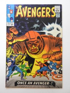 The Avengers #23 (1965) vs Kang The Conqueror! Beautiful Fine- Condition!