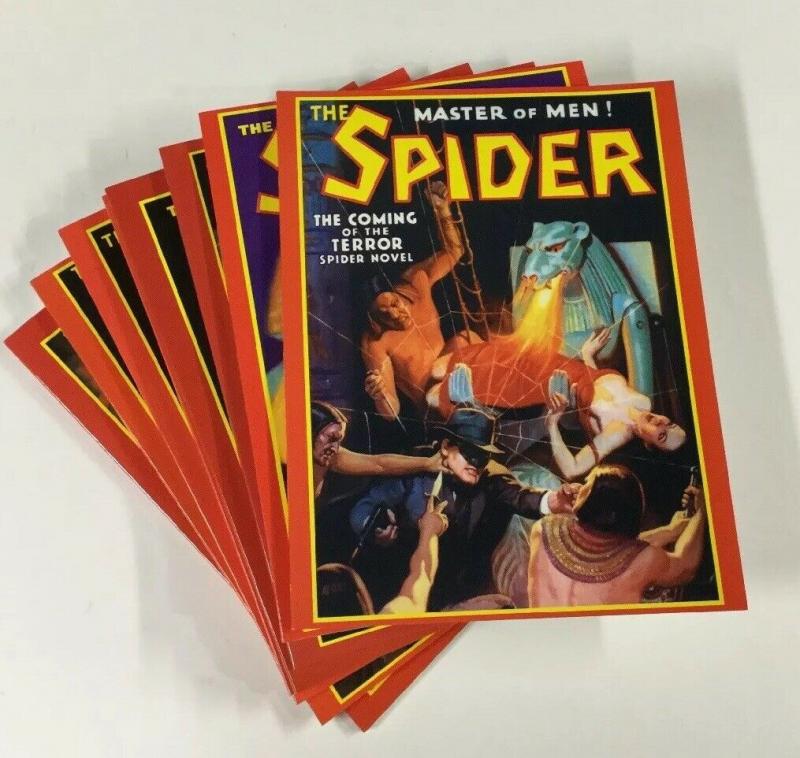 Spider Pulp Master Of Men Pulp Adventures Inc. 36 37 38 39 44 47 48 85 Near Mint