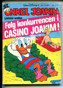 Onkel Joakim #11 1980 -Disney-Danish-Uncle Scrooge-Carl Barks-Mickey-Donald-FR