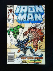 Iron Man  #229  Marvel Comics 1988 Vf+ Newsstand 