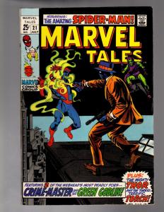 MARVEL TALES  21 FINE PLUS SPIDER-MAN GOBLIN July 1969