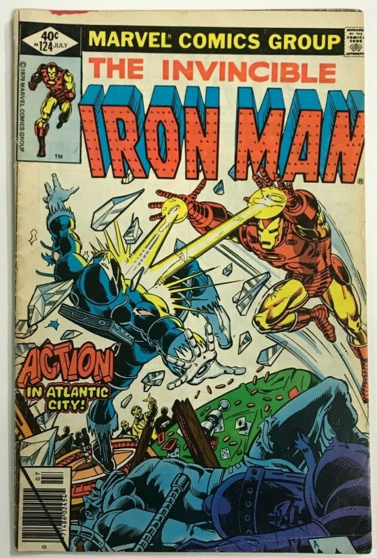 INVINCIBLE IRON MAN#124 VG 1979 MARVEL BRONZE AGE COMICS 71486024545