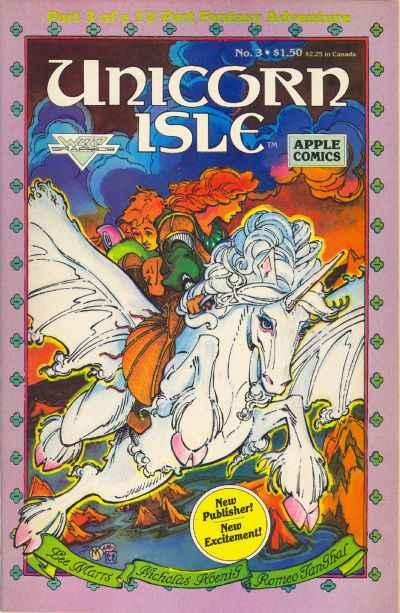 Unicorn Isle (Oct 1986 series) #3, NM- (Stock photo)