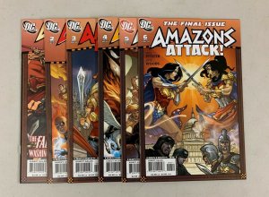  Amazons Attack #1-6 Set (DC 2007) Wonder Women Pfeifer Woods 1 2 3 4 5 6 (9.2) 