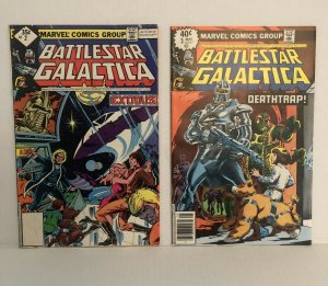 Battlestar Galactica #2 And 3 Lot Of 2