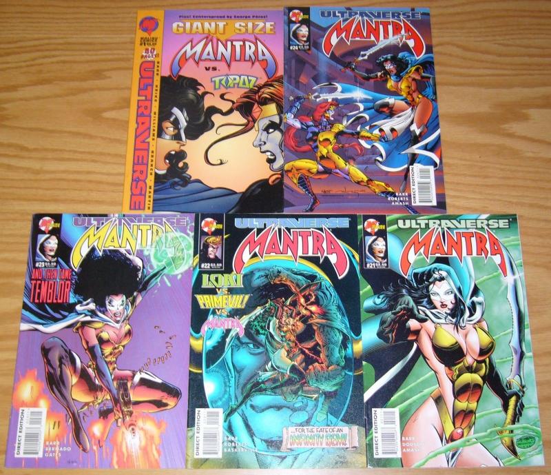 Mantra #1-24 VF/NM complete series + giant-size - malibu ultraverse transgender