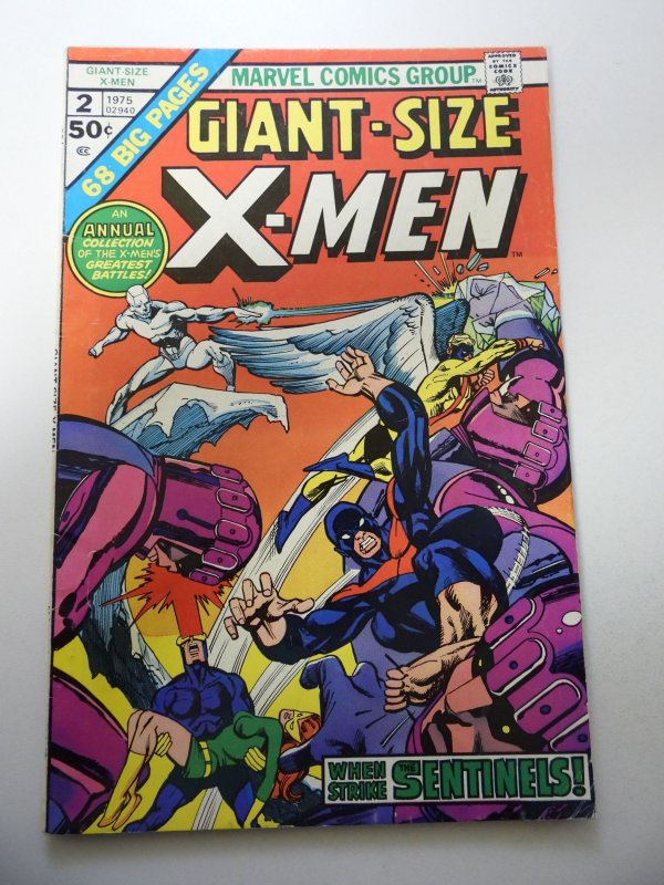 Giant-Size X-Men #2 (1975) FN Condition