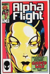 Alpha Flight #20 (1985) Alpha Flight