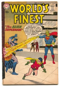 WORLD'S FINEST #105 BATMAN SUPERMAN GREEN ARROW KUBERT VG