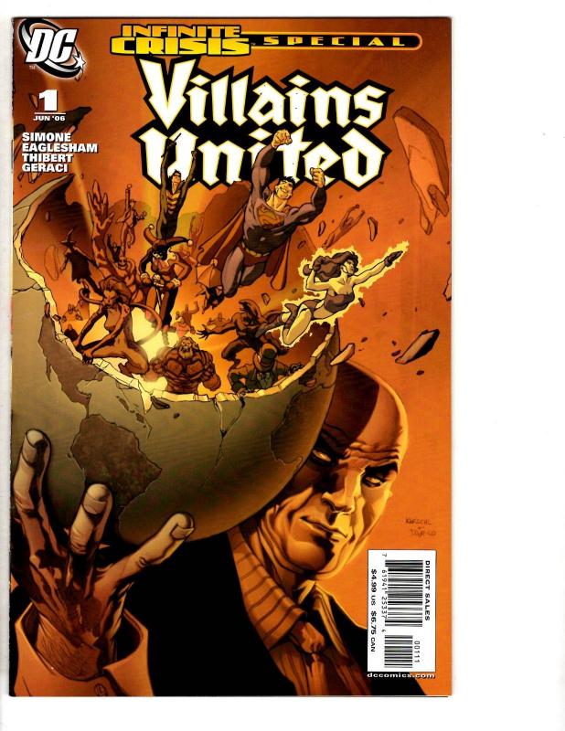 9 DC Comics Villains United # 1 5 6 + Day Of Vengeance # 1 (2) 2 3 4 5 CR23