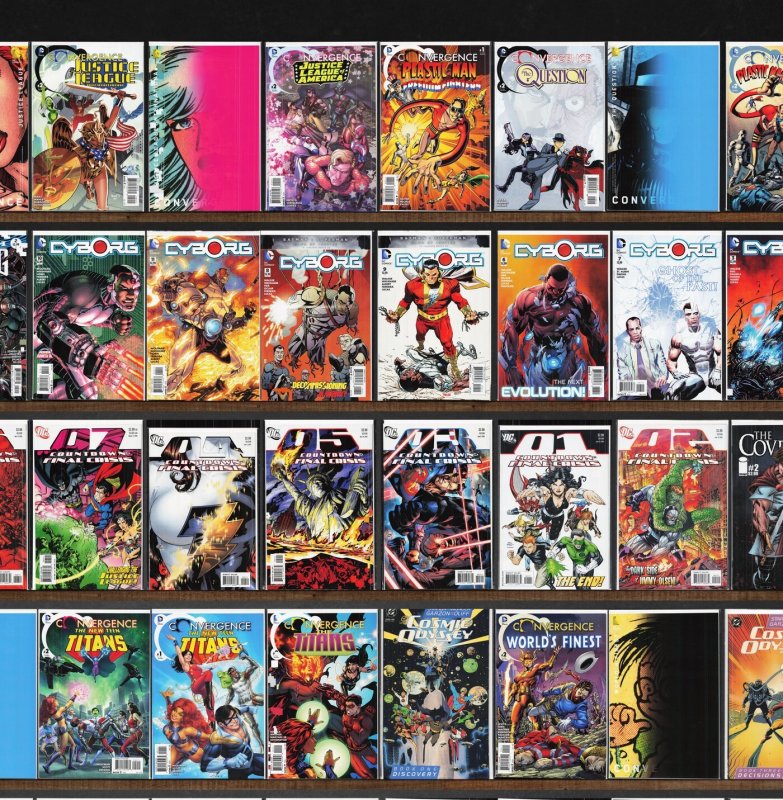 Huge Lot 150+ Comics with Countdown, Cyborg, Avengers World & More!