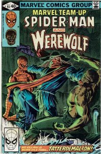 Marvel Team-Up #93 (1972 v1) Spider-Man & Werewolf VF