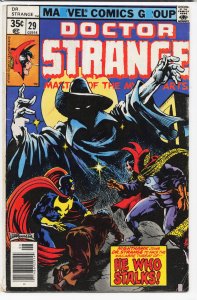 Doctor Strange #29 (1978) Doctor Strange