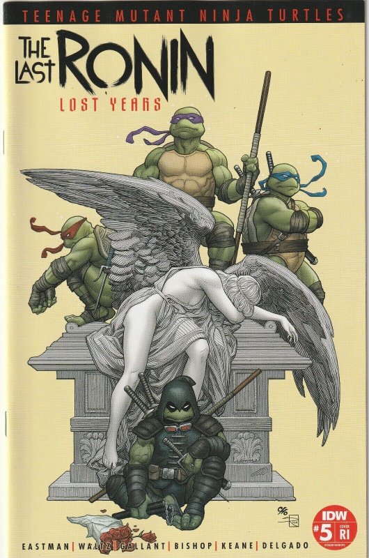 TMNT Last Ronin The Lost Years # 5 Variant 1:25 Cover NM IDW 2023 [R3]