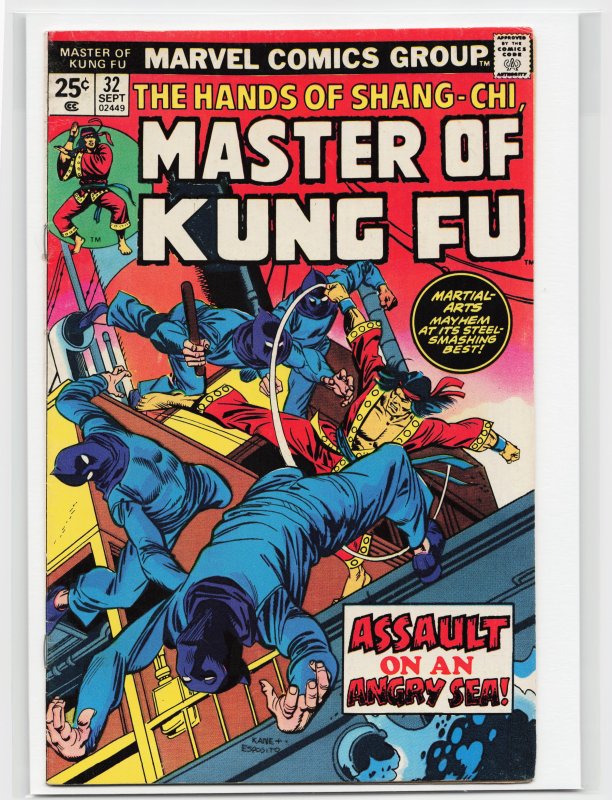 Master of Kung Fu #32 (1975) Master of Kung Fu / Shang-Chi