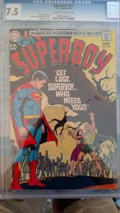 Superboy #157 (Jun 1969, DC) cgc 7.5